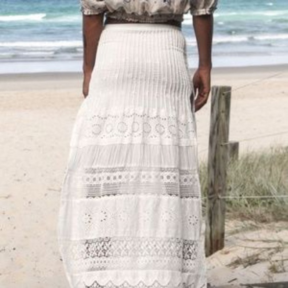 Spell Sahara Split Maxi Skirt - Picture 3 of 9